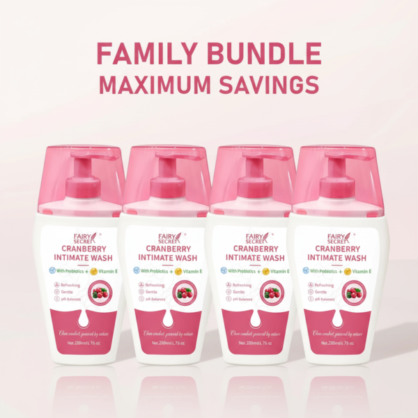 Cranberry Wash 4 bottles variant